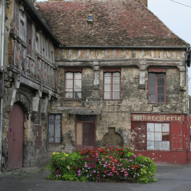 Maison à colombage