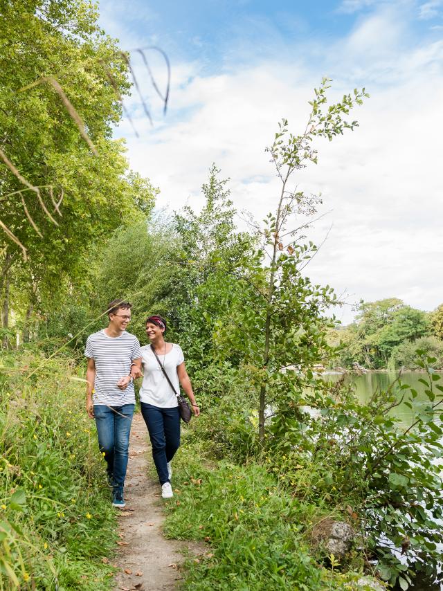 Balade en amoureux sur les berges de l'Aisne < Soissons