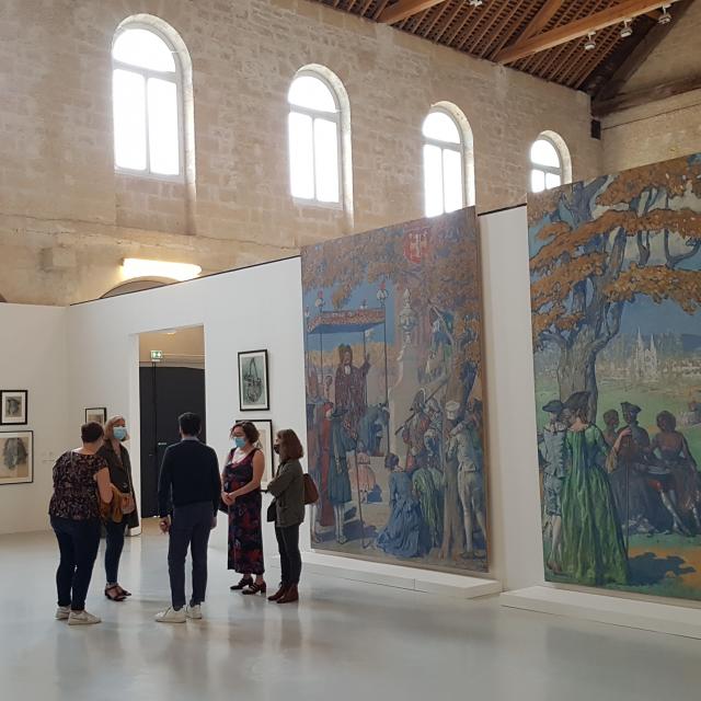 Die Lucien Jonas-Ausstellung < Arsenal < Abbaye Saint-Jean-des-Vignes < Soisson