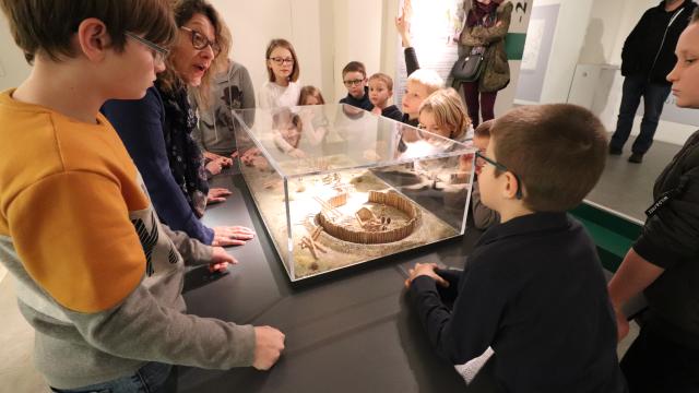 Het museum van Soissons, archeologische zaal