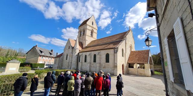 Découverte de l'église de Vauxrezis