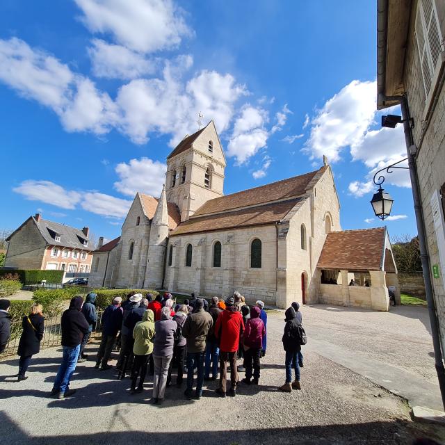 Découverte de l'église de Vauxrezis