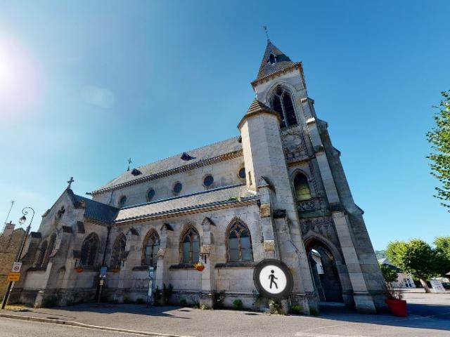 Visite virtuelle de l'église de Sermoise