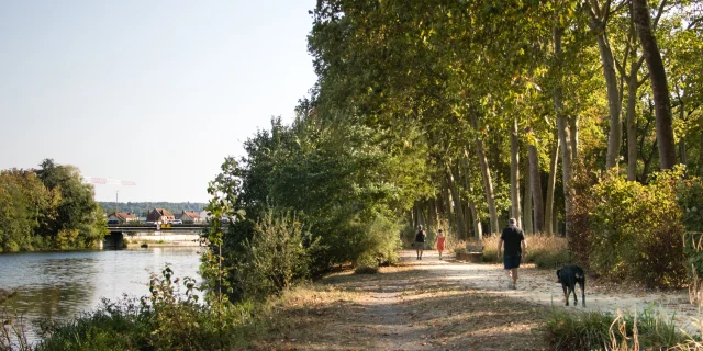 Balade sur les berges de l'Aisne de Soissons