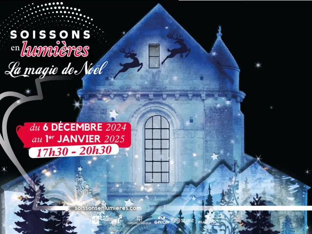 Soissons en lumières Noel 2025